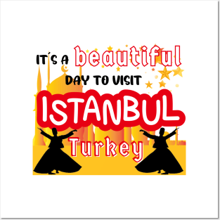 Travel to Beautiful Istanbul in Turkey. Gift ideas for the travel enthusiast available on t-shirts, stickers, mugs, and phone cases, among other things. Posters and Art